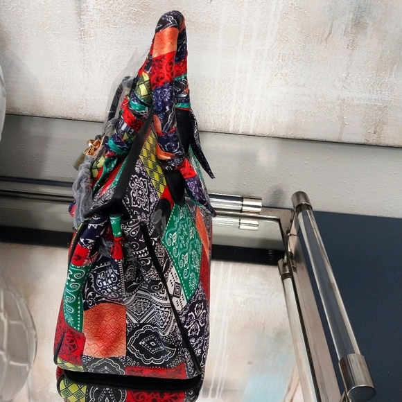 Multi Color  Bandana Purse - Picture 2 of 4